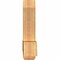 Ekena Millwork Eugene Smooth Timber Gable Bracket, Western Red Cedar, 36"W x 24"H x 5 1/2"D x 5 1/2"F, 16/12 Pitch GBW036X24X0606EUG00SWR - alternate 5